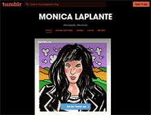 Tablet Screenshot of monicalaplante.com